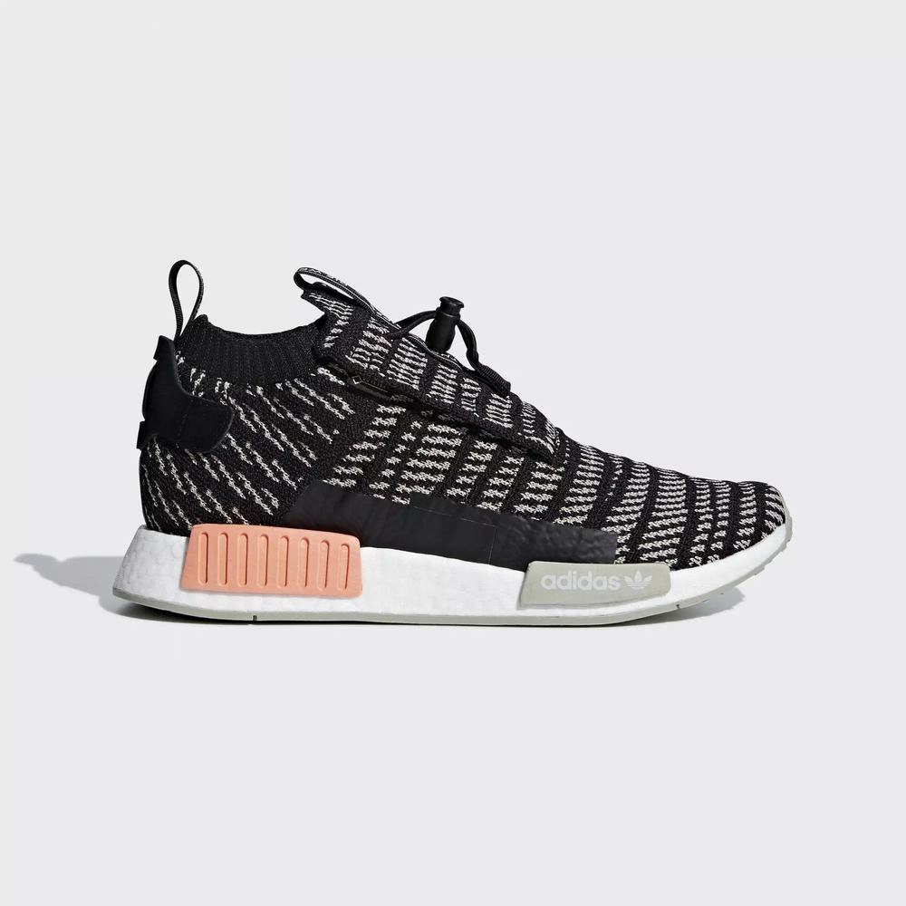 Adidas NMD TS1 Primeknit GTX Tenis Negros Para Hombre (MX-35198)